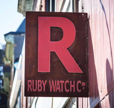 New Corktown Hot Spot Ruby Watch Co